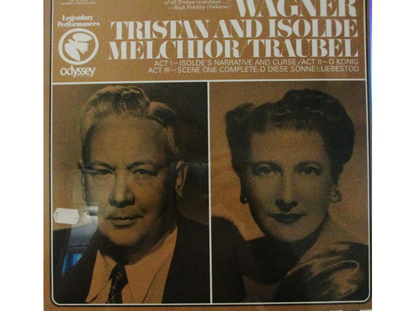 MELCHIOR/TRAUBEL (FACTORY SEALED CLASSICAL LP) -  WAGNER TRISTAN & ISOLDE ODYSSEY 32 16 0145