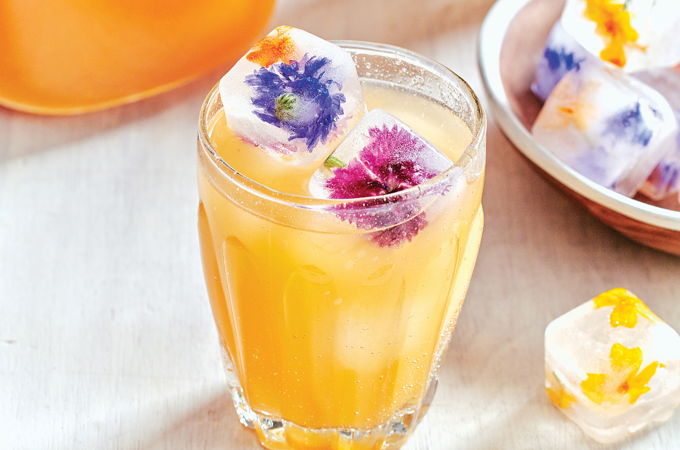 Limonade à la pêche et à la camomille