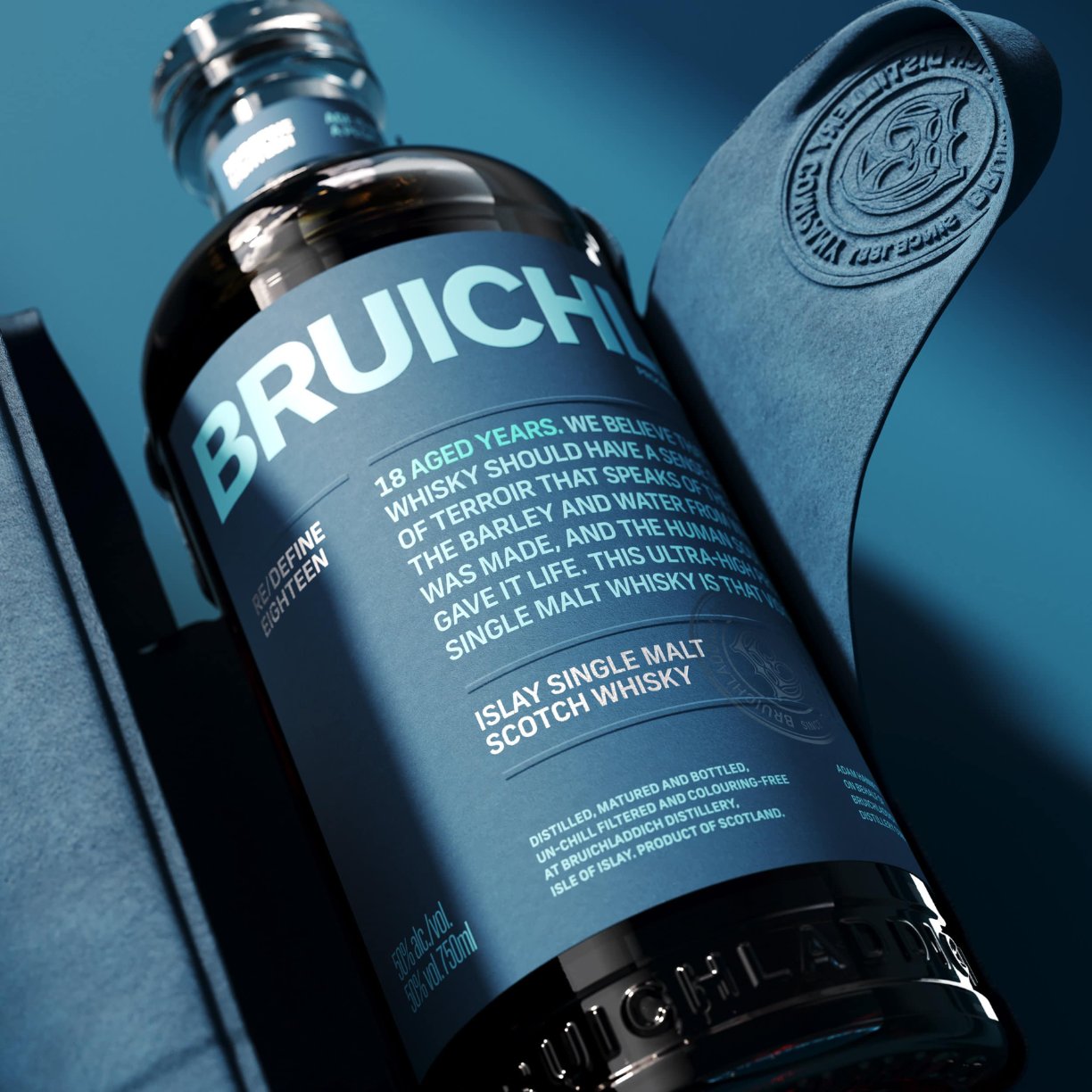 Bruichladdich Proves Top-Shelf Liquor Can Be Sustainable with a Stunning Bespoke Bottle