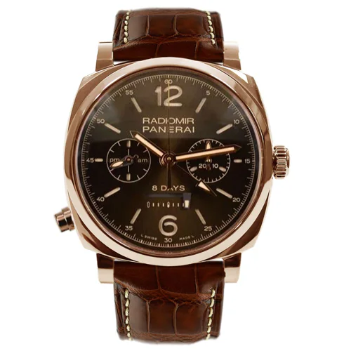 Panerai Radiomir 1940 Chrono Monopulsante 8 Days GMT Oro Rosso