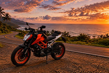 2018 KTM 390 DUKE motorcycle for rent near Honolulu, HI