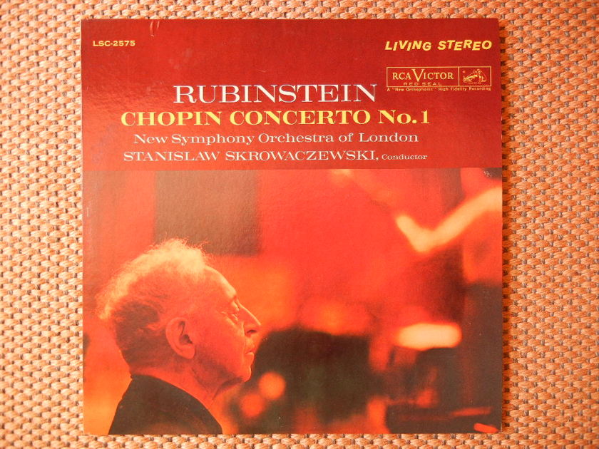 Chopin - Concerto No. 1 Rubinstein RCA Living Stereo LSC-2575 Shaded Dog 1961