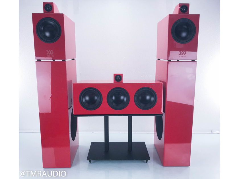 Morel Octave 5.2M 5 Speaker Surround System Ferrari Red Set (13770)