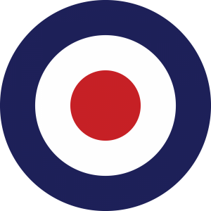 British Roundel Рондел (mod target) векторный