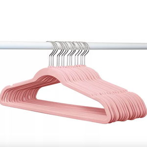 Member's Mark Elite Quality Velvet Hangers - 50 Pack, Ash Rose - Sam's Club