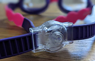 Seahorse swim goggle strap 