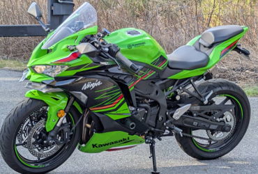 2023 KAWASAKI NINJA ZX-4RR ABS motorcycle for rent near Boston, MA