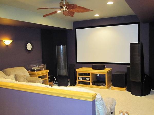Dedicated 2 ch setup in Theater Room