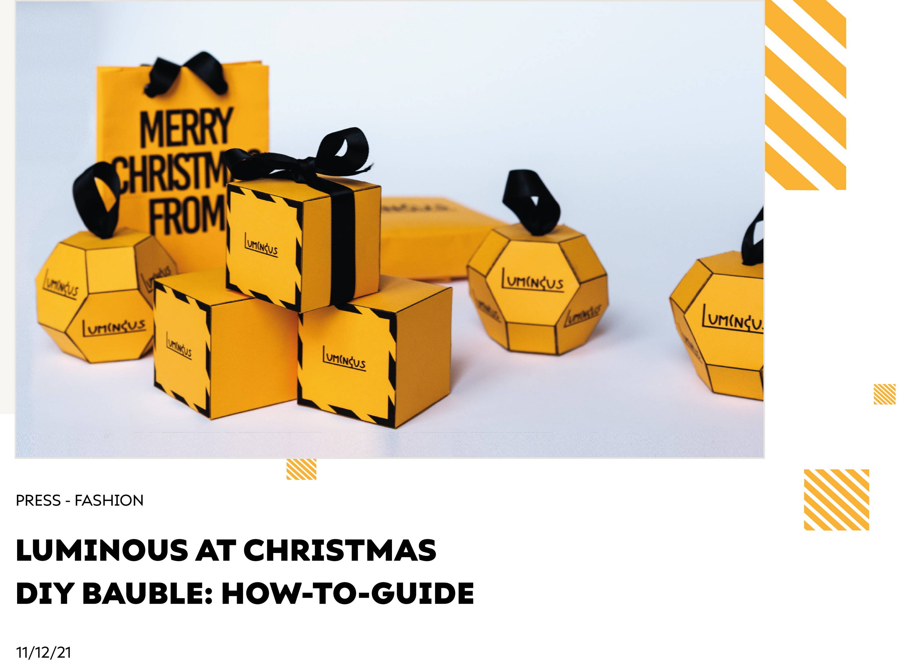 Luminous At Christmas DIY Bauble: How-to-Guide