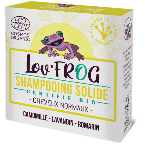 Shampoing Solide Cheveux Normaux 50gr Lov'Frog