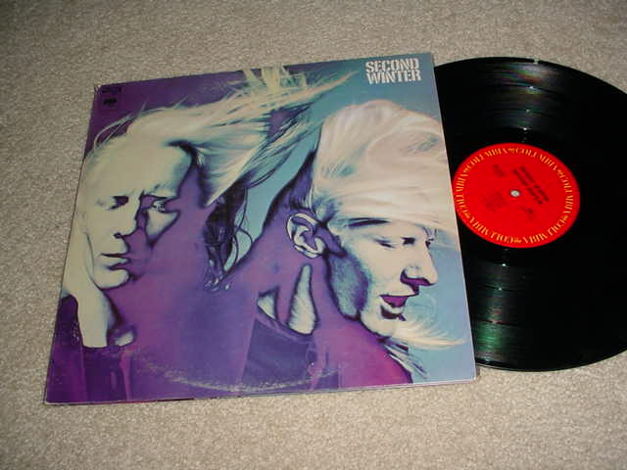 JOHNNY WINTER  - SECOND WINTER DOUBLE LP RECORD
