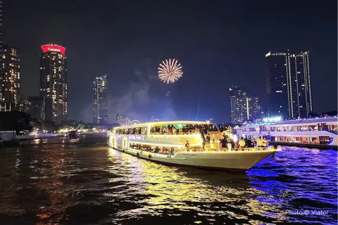 Chao Phraya Princess Sunset and Dinner Cruise