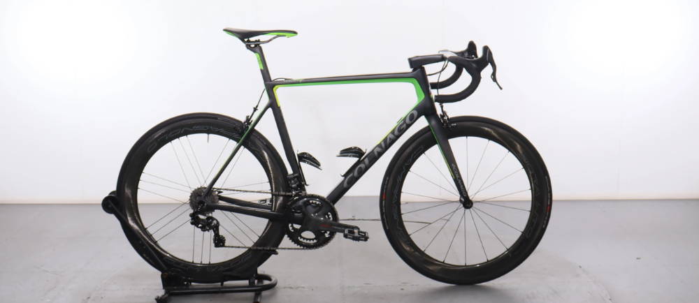 Colnago road bike on display for sale