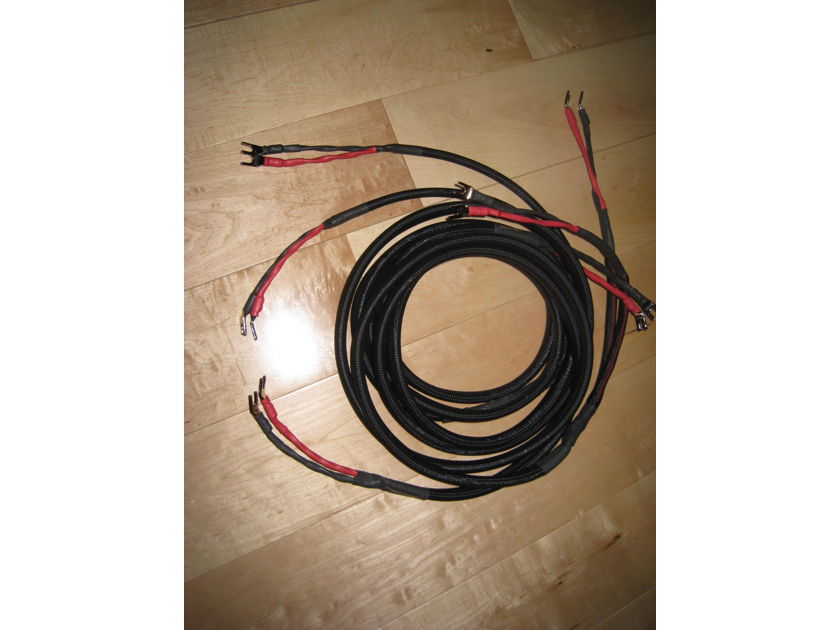 Signal Cable Ultra Bi-Wire Furutech Rhodium Spades