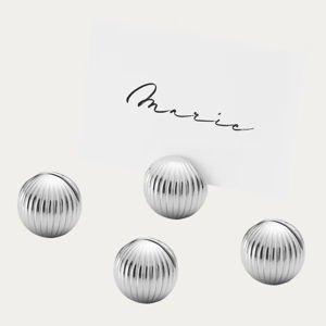 Georg Jensen Bernadotte table card holders - 4 pcs