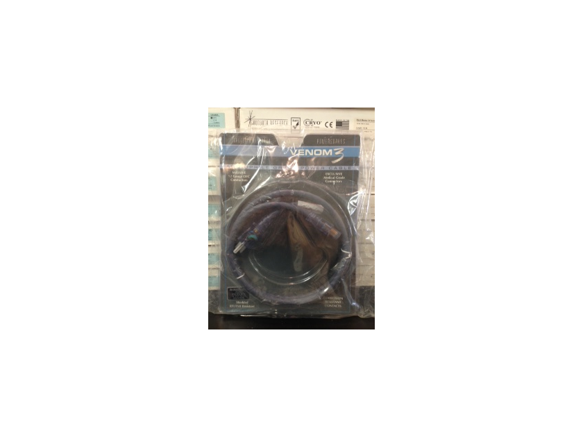 Shunyata Research Venom 3 15Amp Power Cable 1.5Meter New In Package