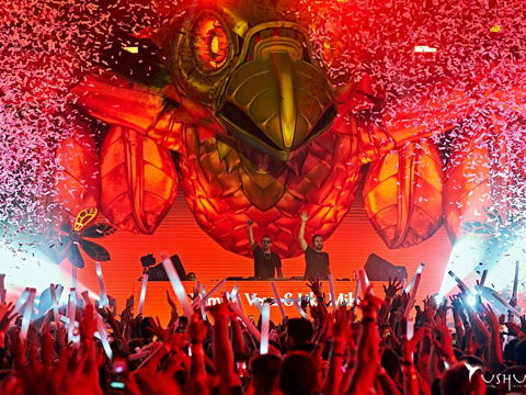 Dimi Vegas & Like Mike DJs at Tomorrowland Ibiza