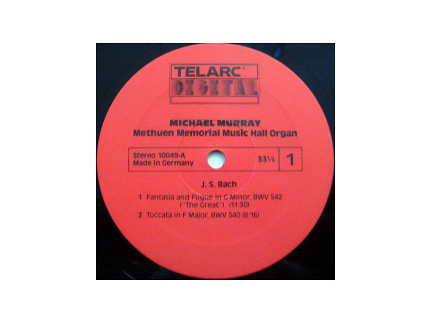 ★Audiophile★ Telarc / MICHAEL MURRAY, - Bach Toccata in F,  MINT!
