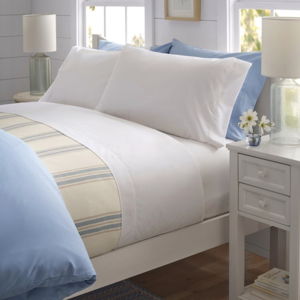 LL Bean Cotton Percale Sheet Set