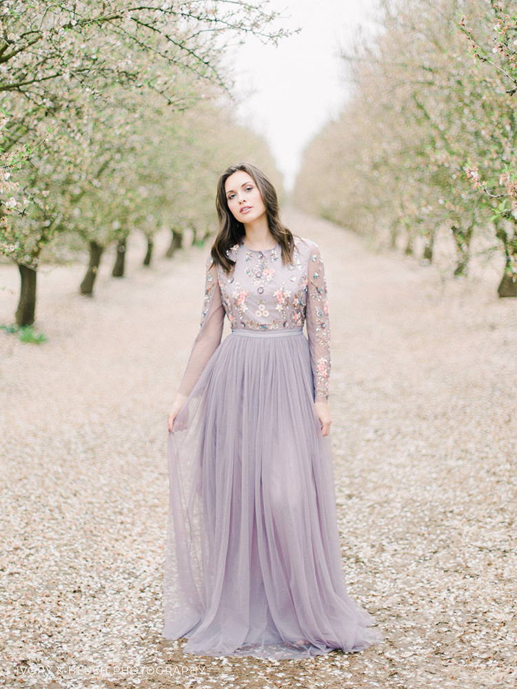 REFINED x Caroline Tran: Purple Dress