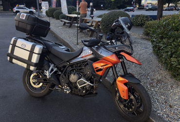2023 TRIUMPH TIGER 850 SPORT motorcycle for rent near Seattle, WA