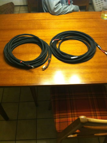 FMS microwave  Speaker cables 16' pair