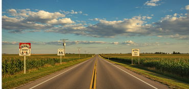 Route 66 Centennial Tour near Villa Park, IL