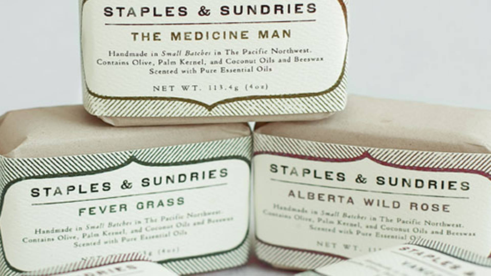 Featured image for Staples and Sundries Soap Line