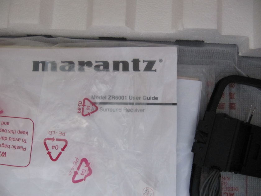 Marantz zr6001sp and zc4001 surround sound receiver plus