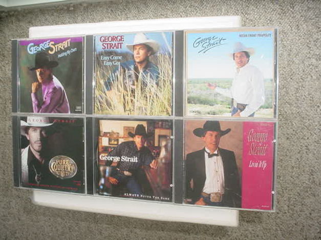 George Strait - country music lot of 6 cd cd's