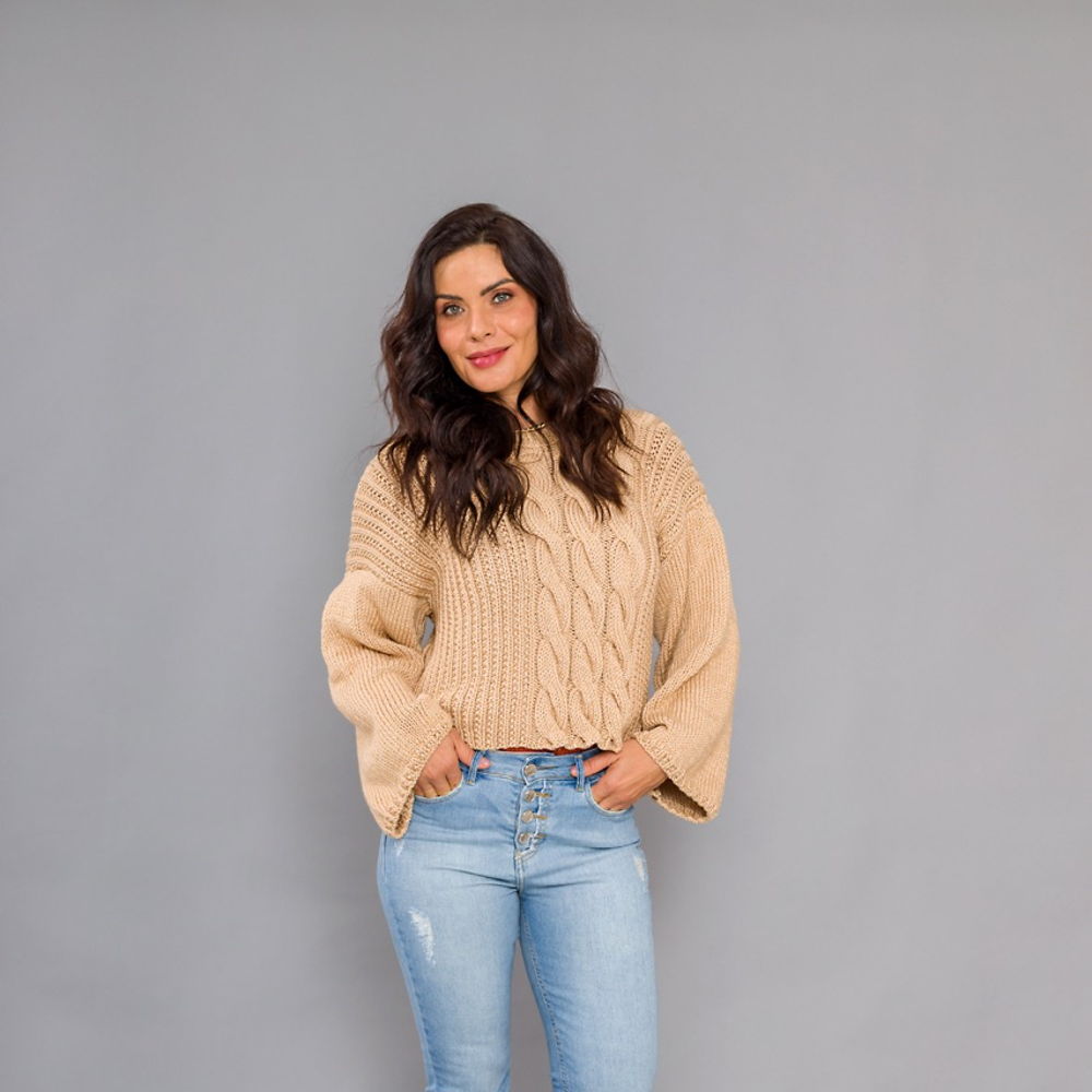 Croissant Pullover Knitting Pattern