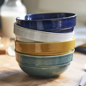 The Rowen Portuguese Stoneware Cereal Bowls, Set of 4