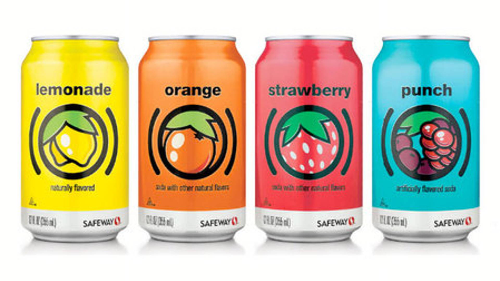 Featured image for Safeway Fruit Flavored Sodas
