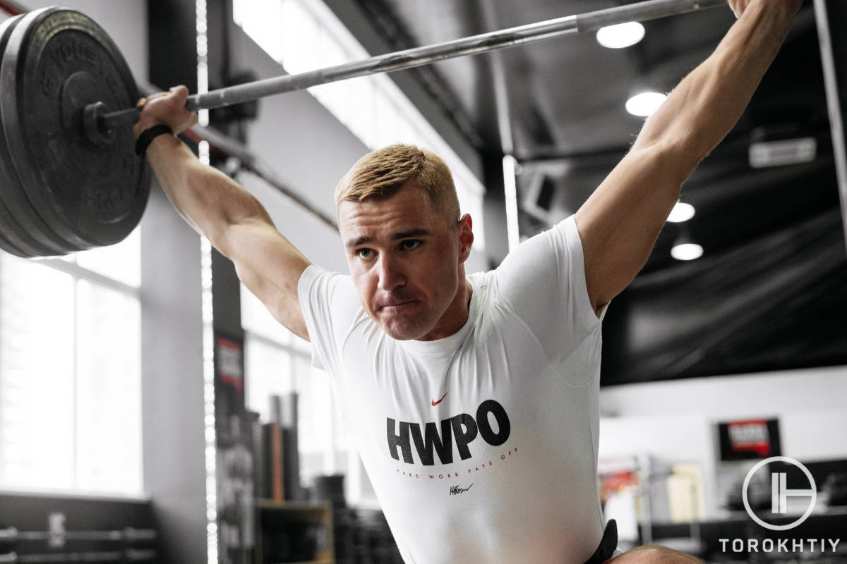 WBCM overhead lifting for football players WBCM overhead lifting for football players