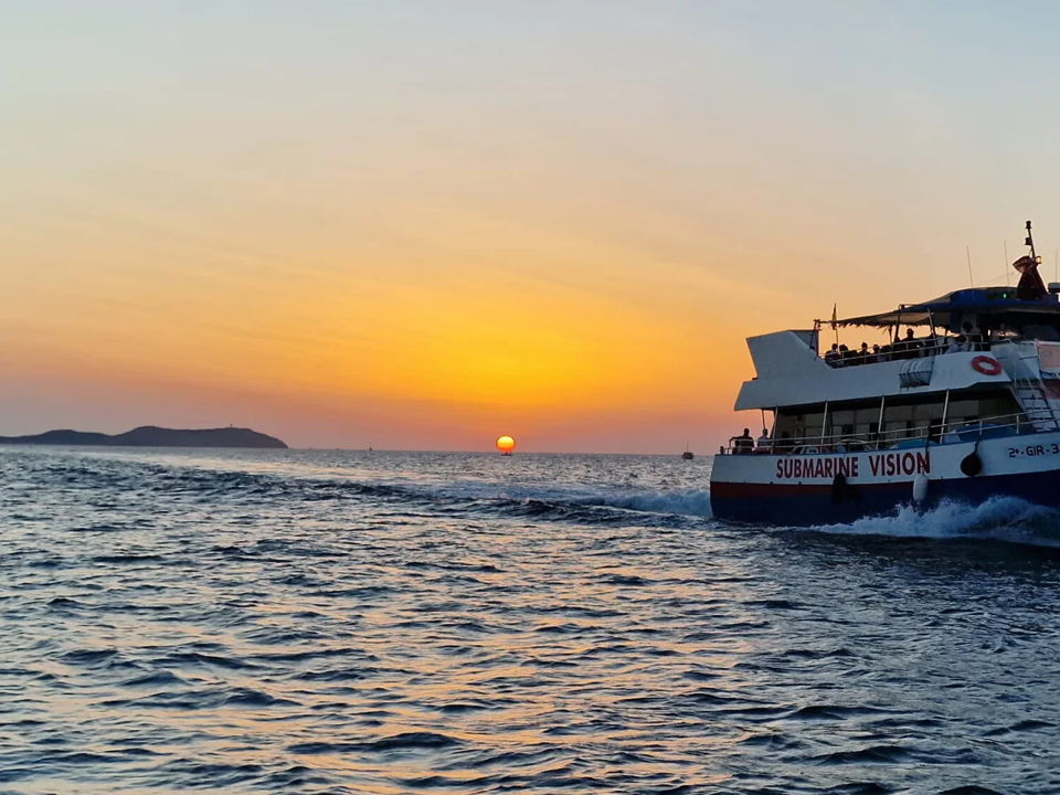 San Antonio to Es Vedra sunset