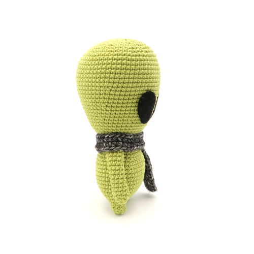Alien Crochet Pattern, Amigurumi