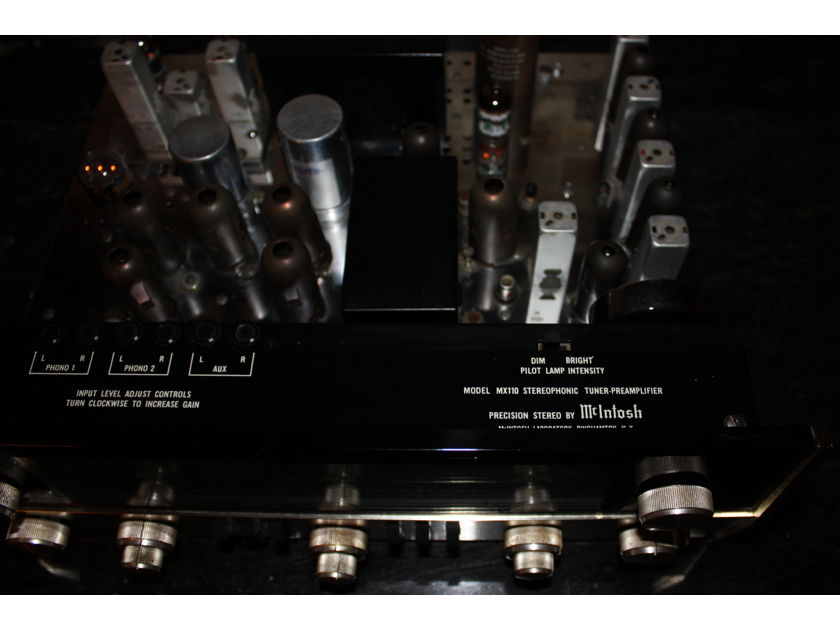 Mcintosh Mx-110 Tube Stereo Tuner Preamp ser.   264z4