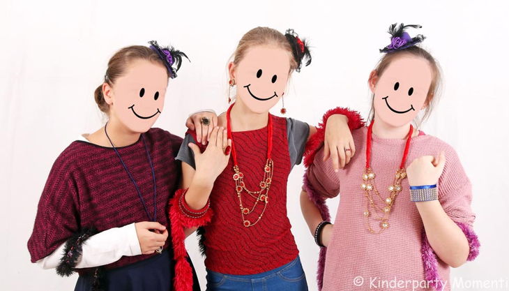 teenagerparty fotoshooting mädchen