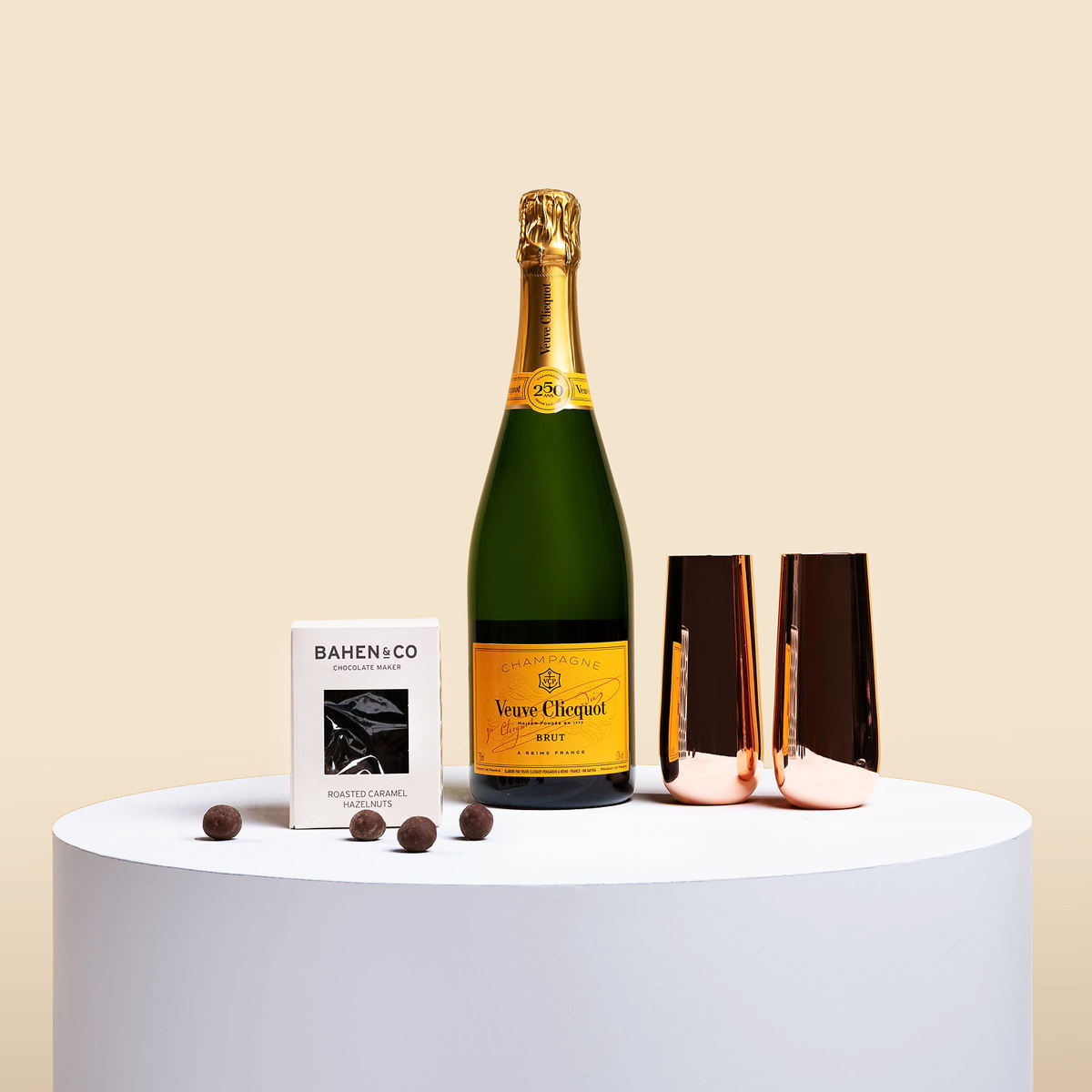 Celebrations Tube with Veuve