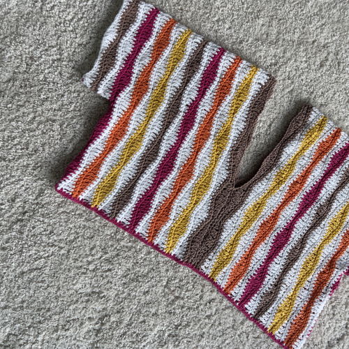 Crochet Wavy Summer Top Pattern