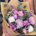 Purple Rose Bouquet