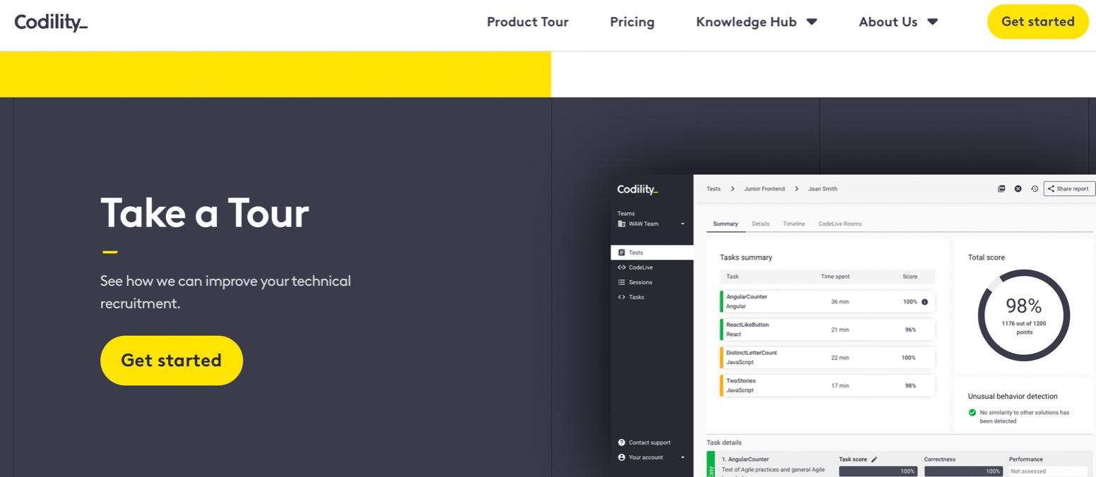 Codility product / service