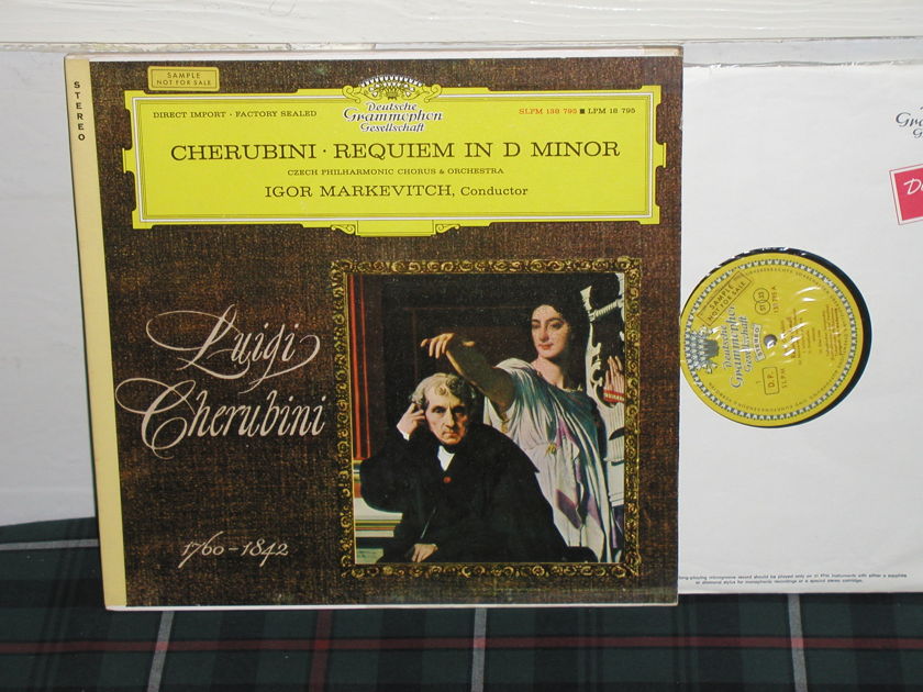 Markevitch/CPC&O - Cherubini Requiem DGG TULIP label (red)