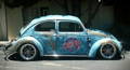 volkswagen beetle on klassik rader falcon