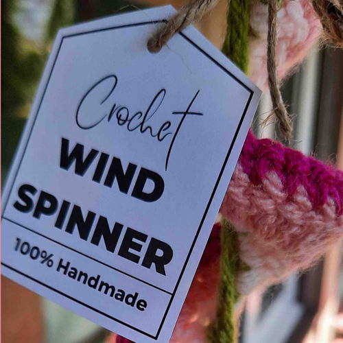 Padrão de crochê fácil Wind Spinner