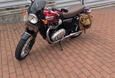 2020 TRIUMPH BONNEVILLE T100 motorcycle for rent near Grovetown, GA