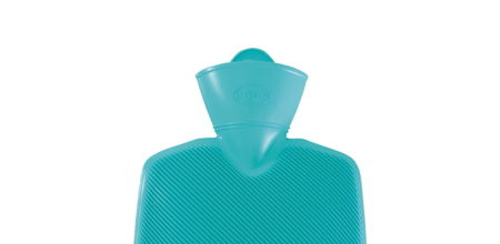 Bouillotte rainurée thermoplastique - Rouge