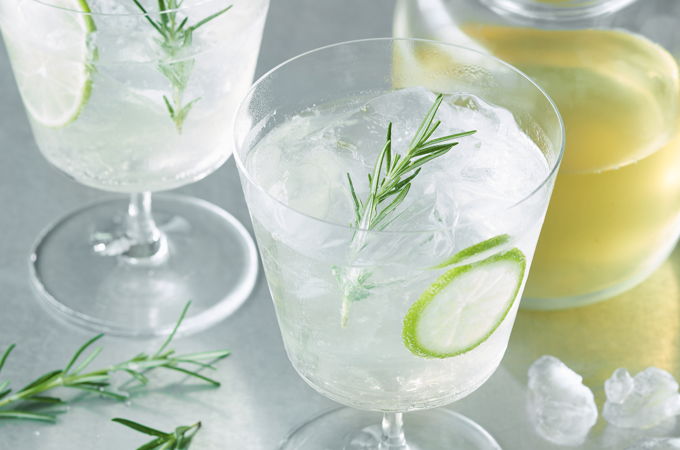 Genièvre-fizz (faux gin-fizz)