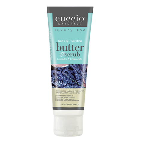 Cuccio Butter & Scrub Lavender & Chamomile 4Oz "Clearance"
