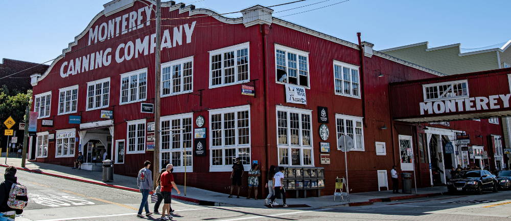 the monterey canning company building in monterey, california
